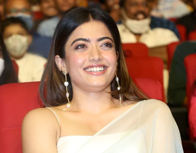 Rashmika Mandanna At AMJ Pre Release Event